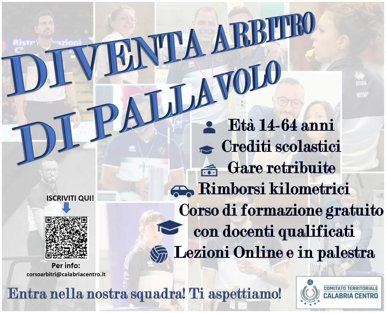 A Novembre parte il nuovo Corso Arbitri di Pallavolo