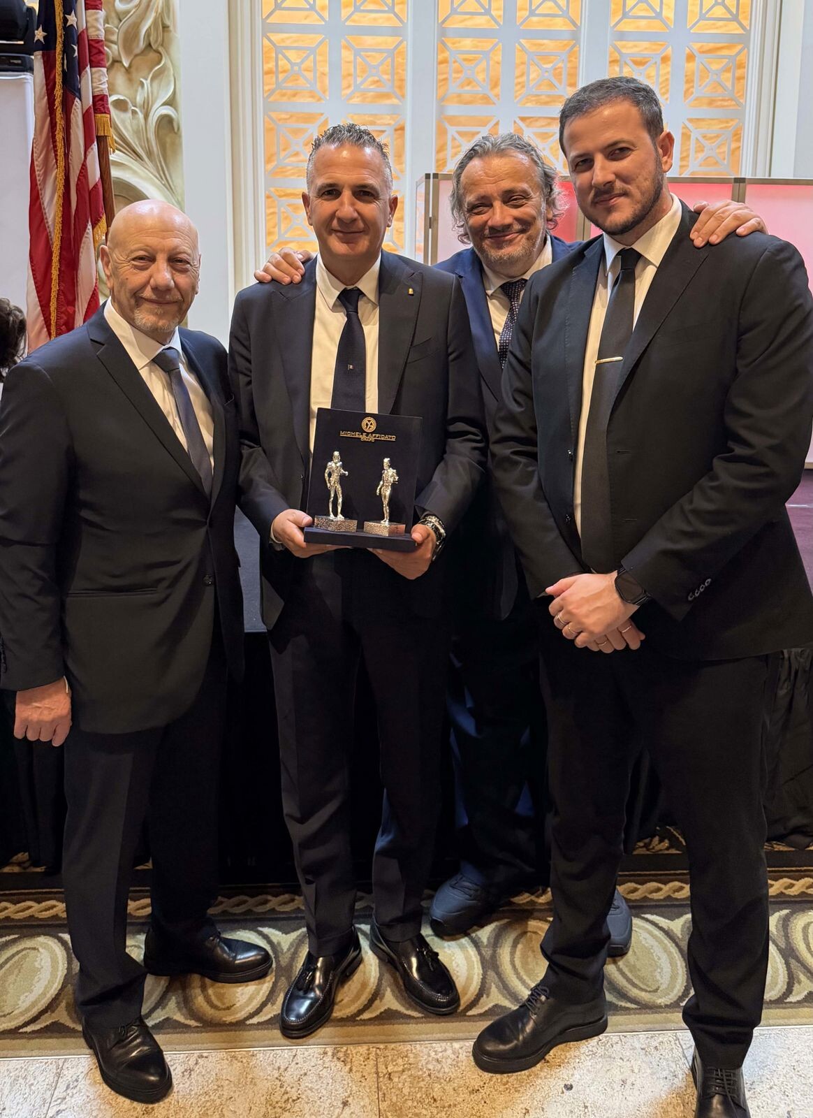 L'azienda calabrese Michele Affidato Orafo premiata negli USA con il “Riace Warriors Award 2026” images L'azienda calabrese Michele Affidato Orafo premiata negli USA con il “Riace Warriors Award 2026”