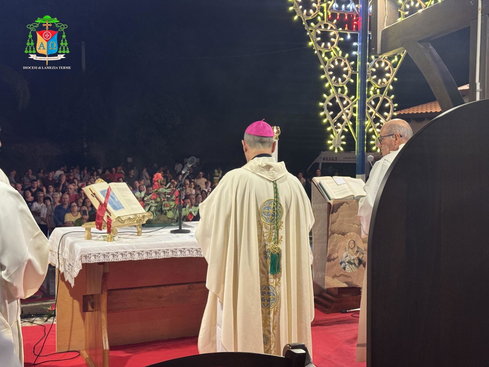 images Santa Messa vespertina della vigilia della festa dell'Assunzione, l'omelia del vescovo di Lamezia