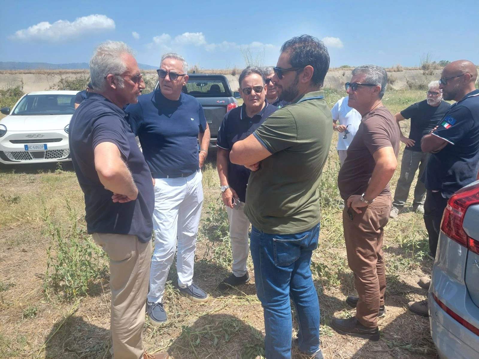 San Ferdinando, l’assessore Montuoro visita il cantiere sul Mesima. Il sindaco Gaetano: Mai così forte il placet della Regione ai nostri metodi