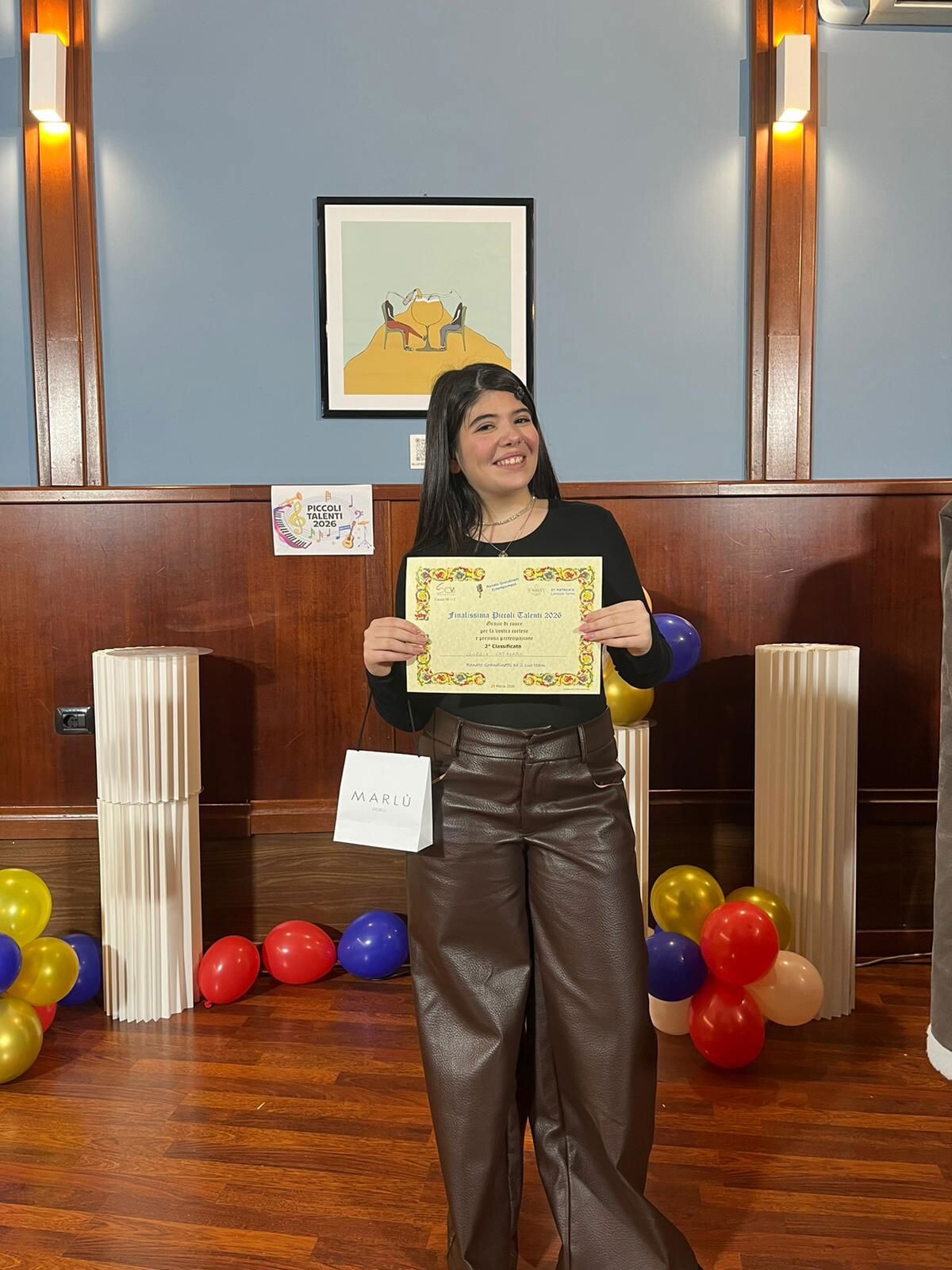 images Successo a Lamezia per la giovane cantante catanzarese Giorgia Vatalaro tra i "Piccoli talenti"