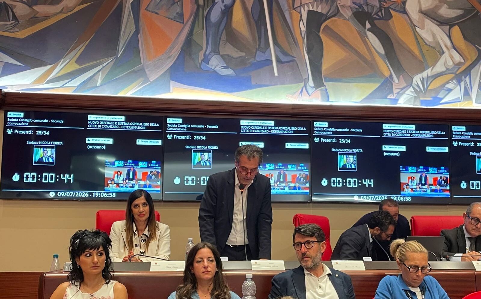 images Consiglio comunale sul nuovo ospedale di Catanzaro, a maggioranza passa la zona Nord e il mantenimento dell'esistente 