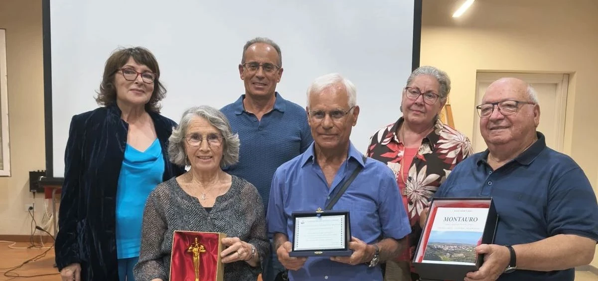 Montauro, serata speciale al Polivalente con la proiezione di "Non ho l'età": premiati Carmela Schipani e Pantaleone Macrina