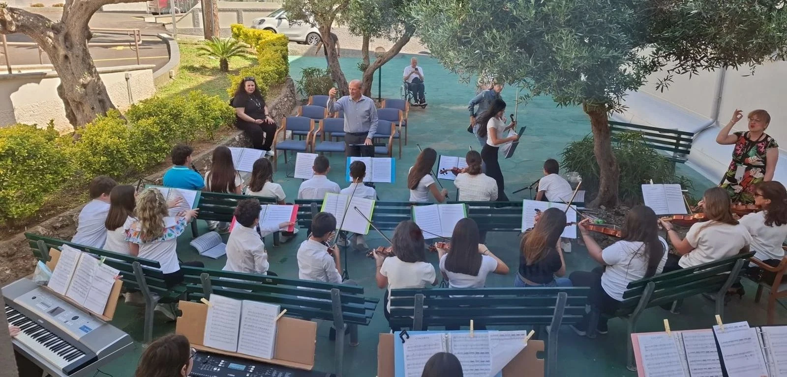 A Catanzaro musica, giovani e condivisione al concerto dell’Orchestra Lampasi Philharmonic al Centro Clinico San Vitaliano