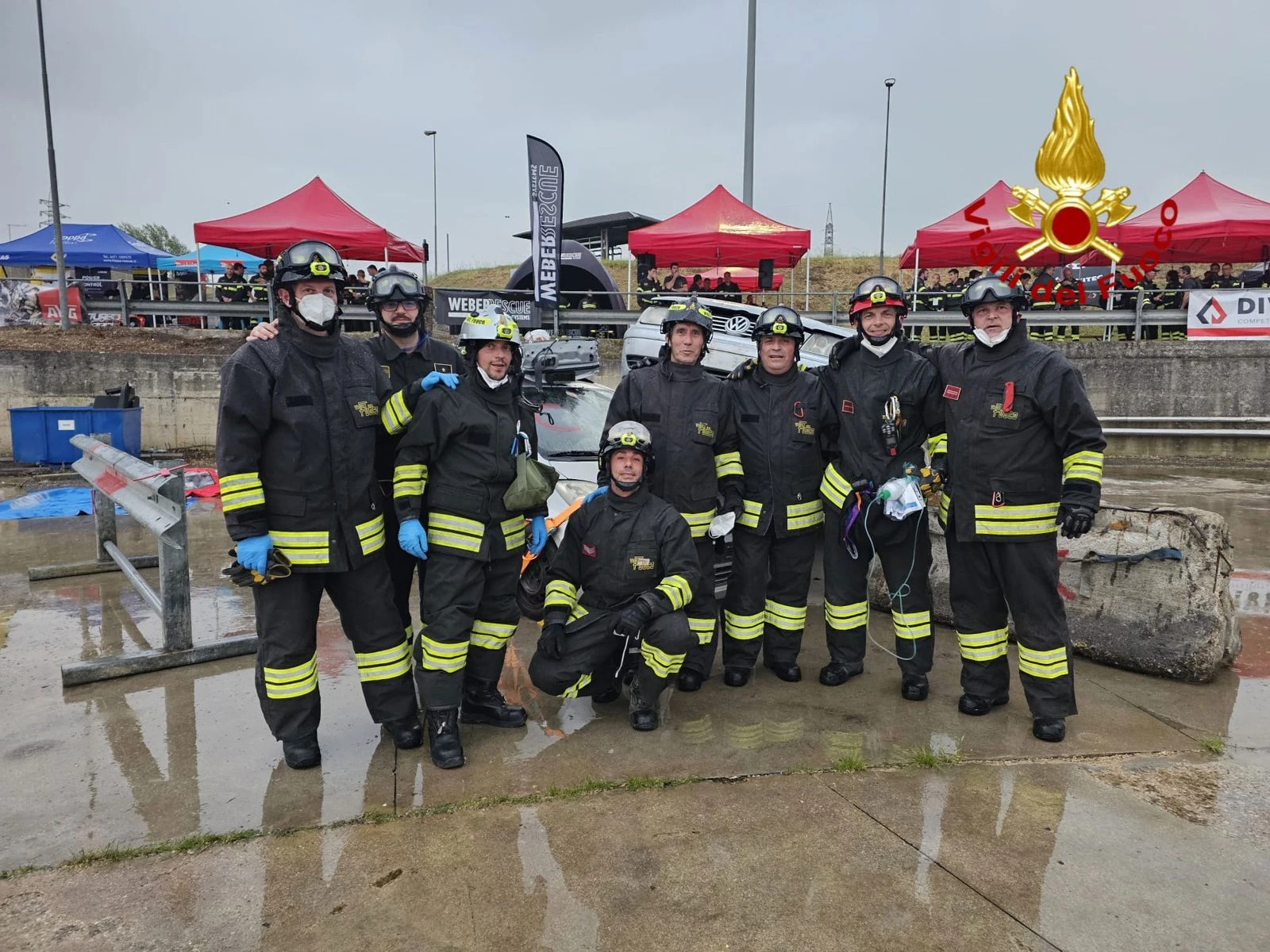 I vigili del fuoco della Calabria a Roma per l’esercitazione Nazionale “Italian Rescue Training”