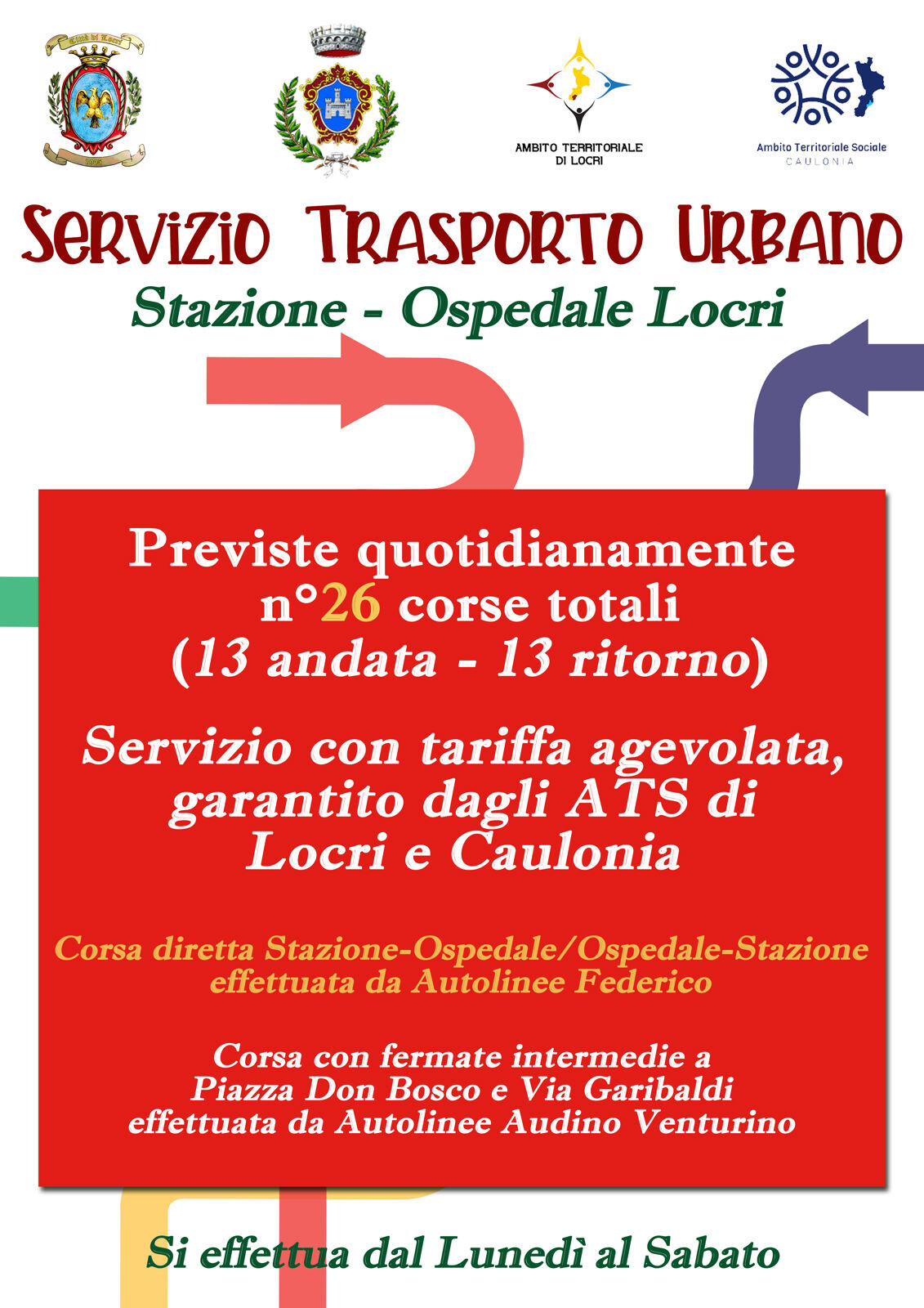 Locri, prende il via il servizio navetta che collegherà la stazione all’ospedale
images Locri, prende il via il servizio navetta che collegherà la stazione all’ospedale