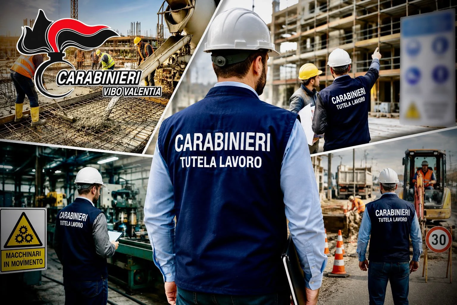 Contrasto al lavoro sommerso nel vibonese, sospese 4 aziende e sanzioni per oltre 30mila euro