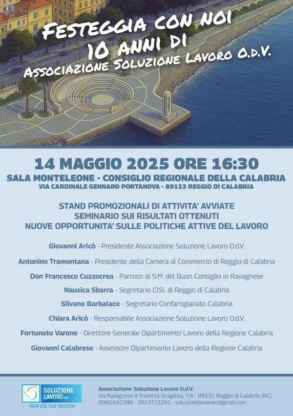 images L'Associazione Soluzione Lavoro OdV compie 10 anni: un impegno concreto nel mondo dell’inclusione sociale