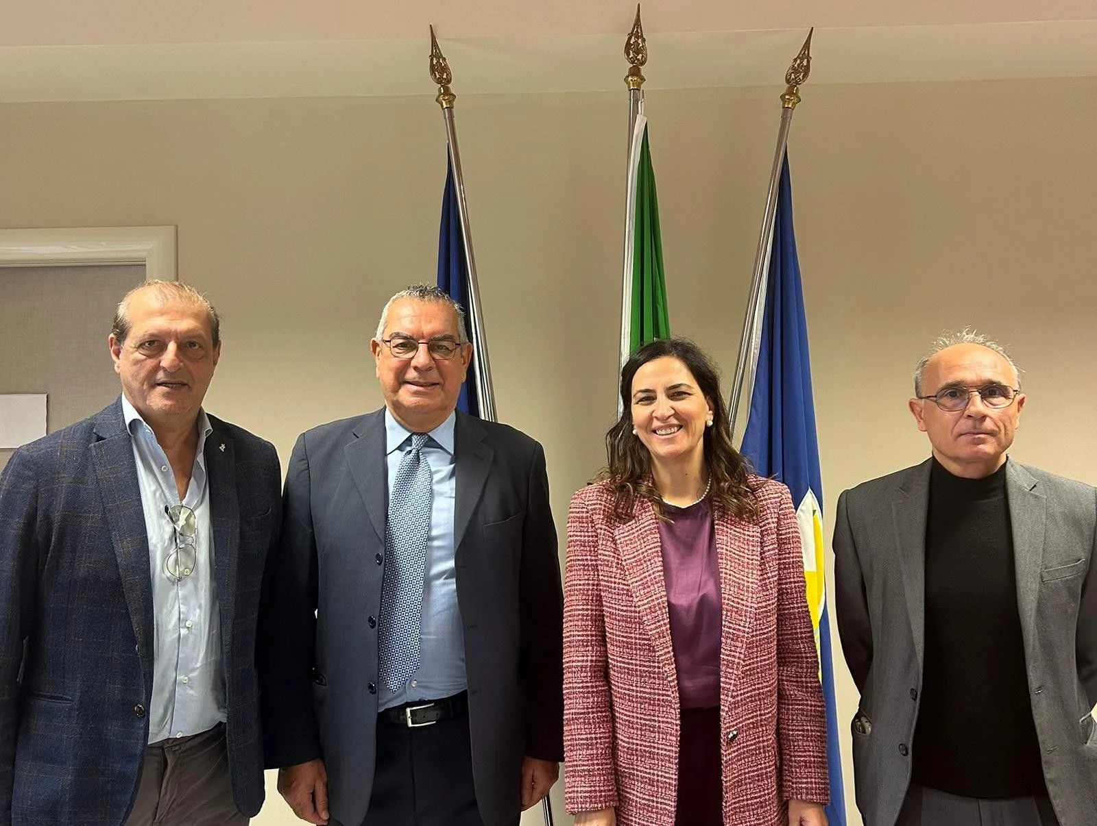 Micheli incontra i vertici dello sport regionale in Cittadella