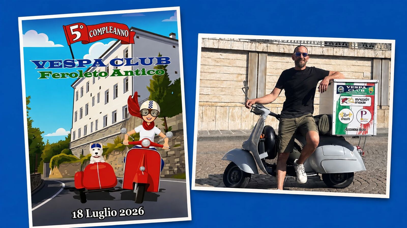 Il Vespa Club Feroleto Antico ripercorre i suoi primi 5 anni con un libro ricco di fotografie, racconti e testimonianze images Il Vespa Club Feroleto Antico ripercorre i suoi primi 5 anni con un libro ricco di fotografie, racconti e testimonianze