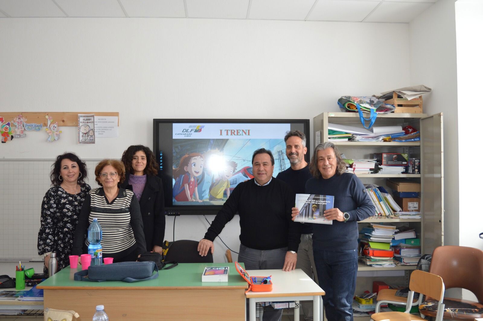 images "Scuola Ferrovia e Stop vandalismo", la Primaria di Amaroni - IC Squillace a lezione "di treno"