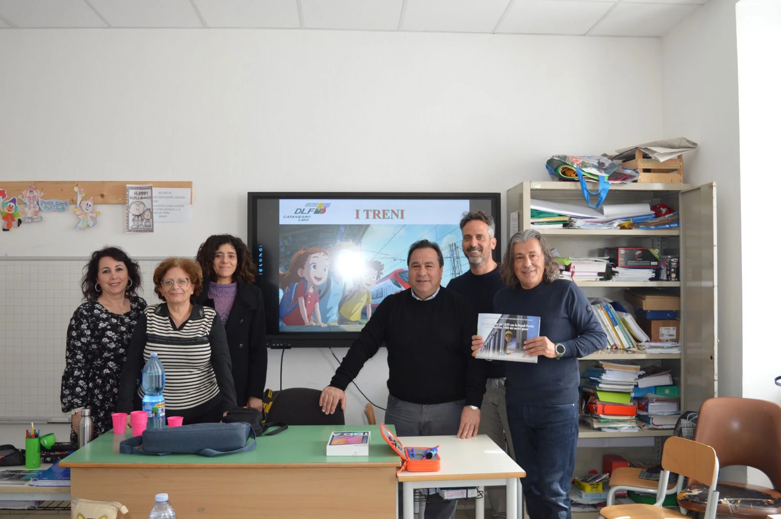 "Scuola Ferrovia e Stop vandalismo", la Primaria di Amaroni - IC Squillace a lezione "di treno"