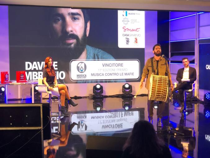 images "Musica contro le Mafie", premiata la musica socialmente impegnata con le creazioni di Antonio Affidato