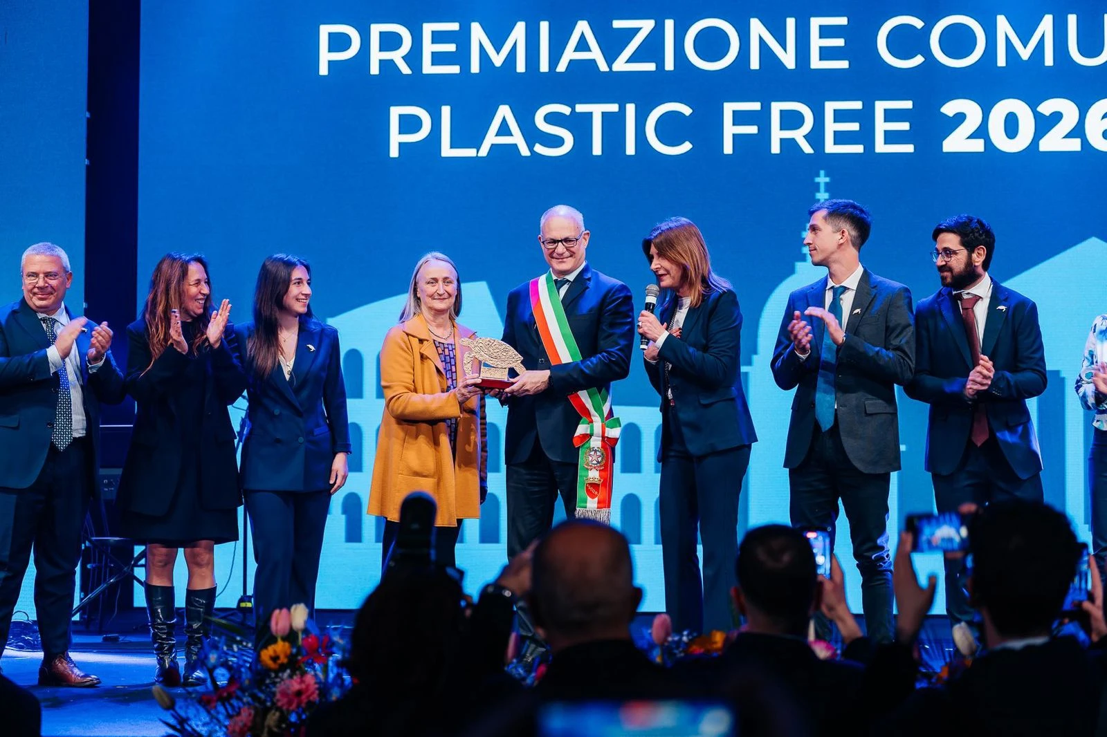 Ambiente, premiati a Roma 141 “Comuni Plastic Free” e 11 con 3 tartarughe: c'è anche Tortora
