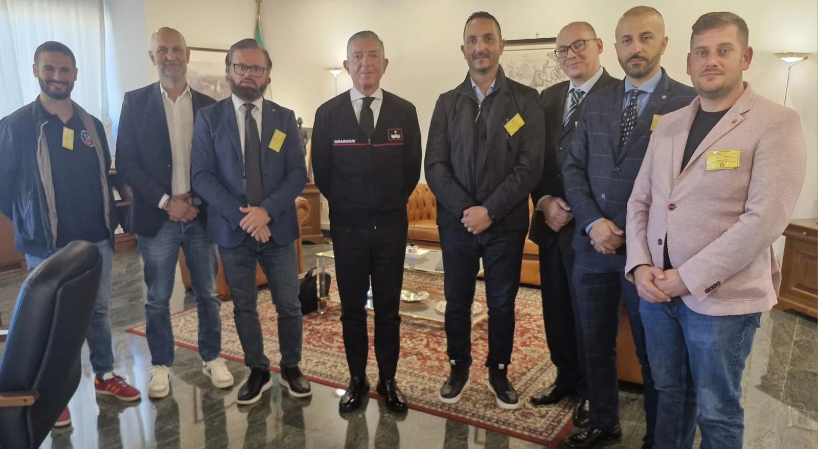  UNARMA incontra il generale Riccardo Sciuto comandante della Legione Carabinieri Calabria 