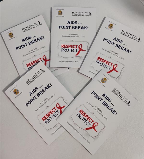 images “Aids… point break!”, a Catanzaro l'iniziativa di sensibilizzazione dell'associazione Ronin 
