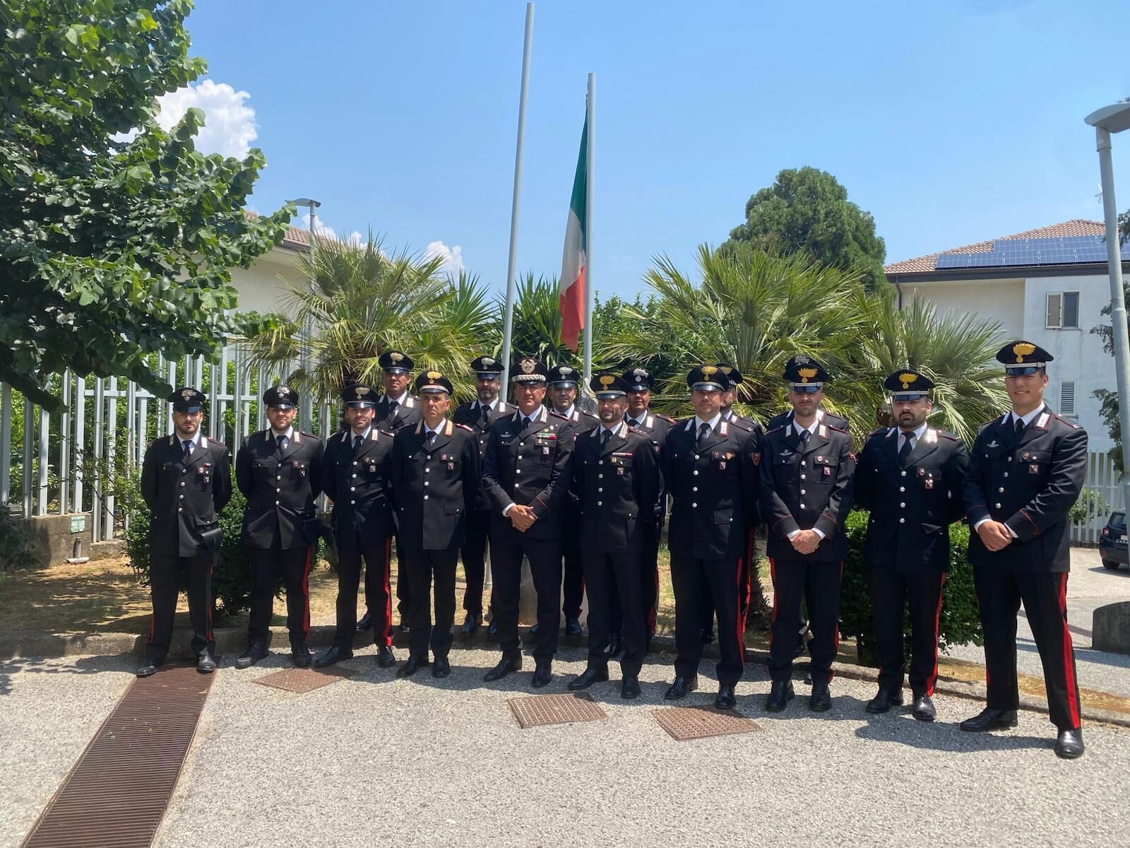 images Carabinieri Catanzaro, il Generale Pellegrino in visita alla Compagnia di Girifalco