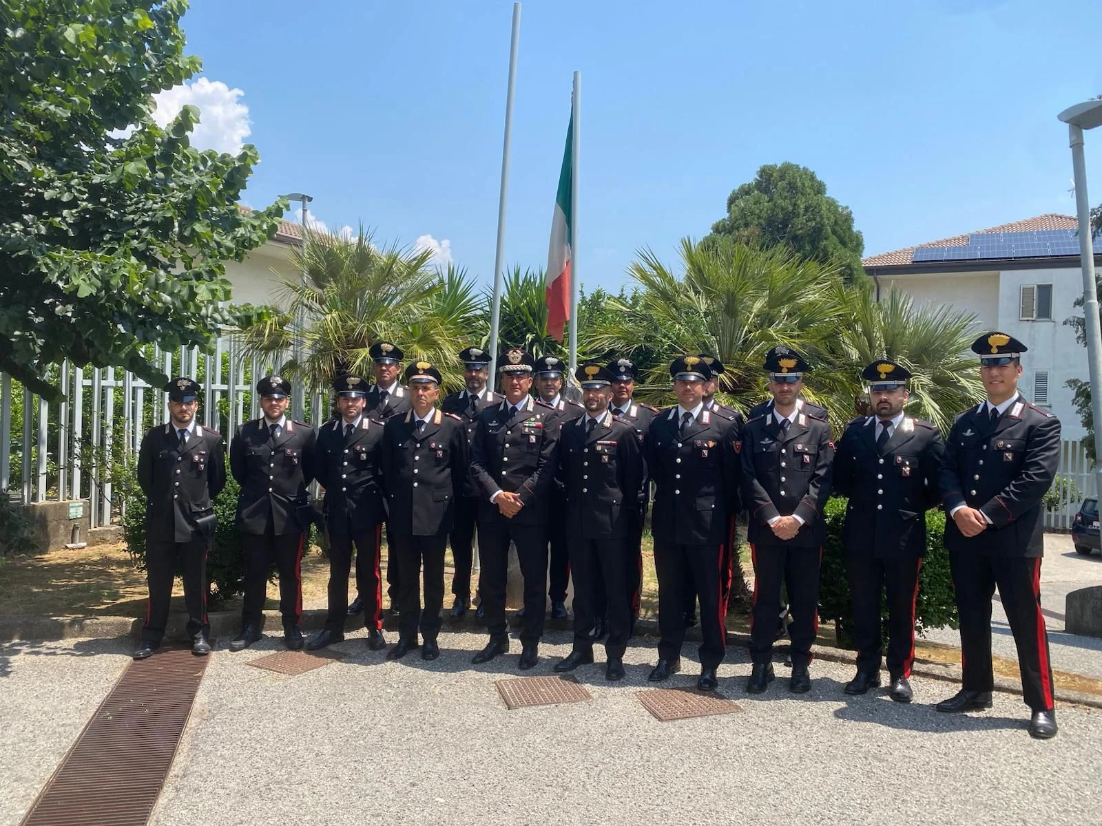 Carabinieri Catanzaro, il Generale Pellegrino in visita alla Compagnia di Girifalco