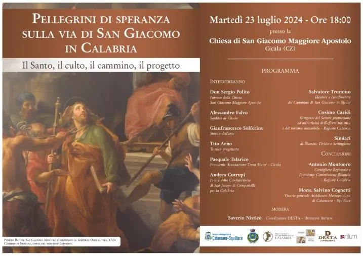 Cicala si prepara a celebrare il patrono San Giacomo: appuntamento per il 23 luglio  images Cicala si prepara a celebrare il patrono San Giacomo: appuntamento per il 23 luglio