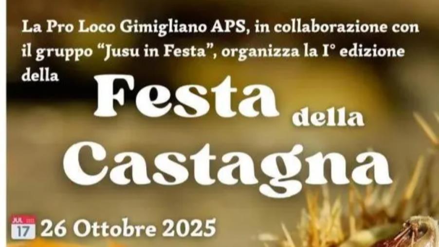 images Ritorna a Gimigliano la Festa della castagna: appuntamento domenica 26 ottobre