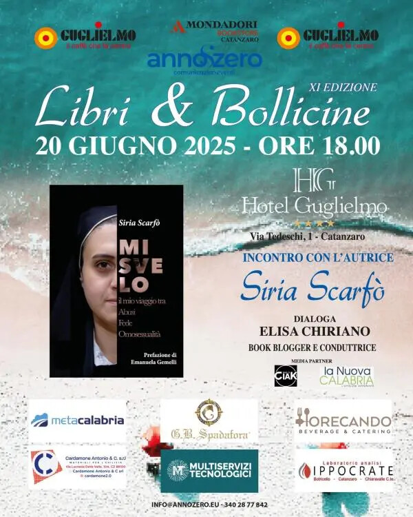 images “Libri & Bollicine” a Catanzaro, Siria Scarfò presenta “Mi svelo”  