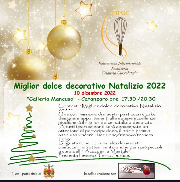A Catanzaro domani 10 dicembre la gara tra pasticceri: vince il "miglior dolce decorativo di Natale" images A Catanzaro domani 10 dicembre la gara tra pasticceri: vince il "miglior dolce decorativo di Natale"