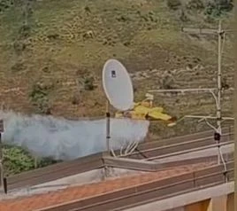 Vasto incendio di vegetazione nella frazione Piscopio del comune di Vibo 