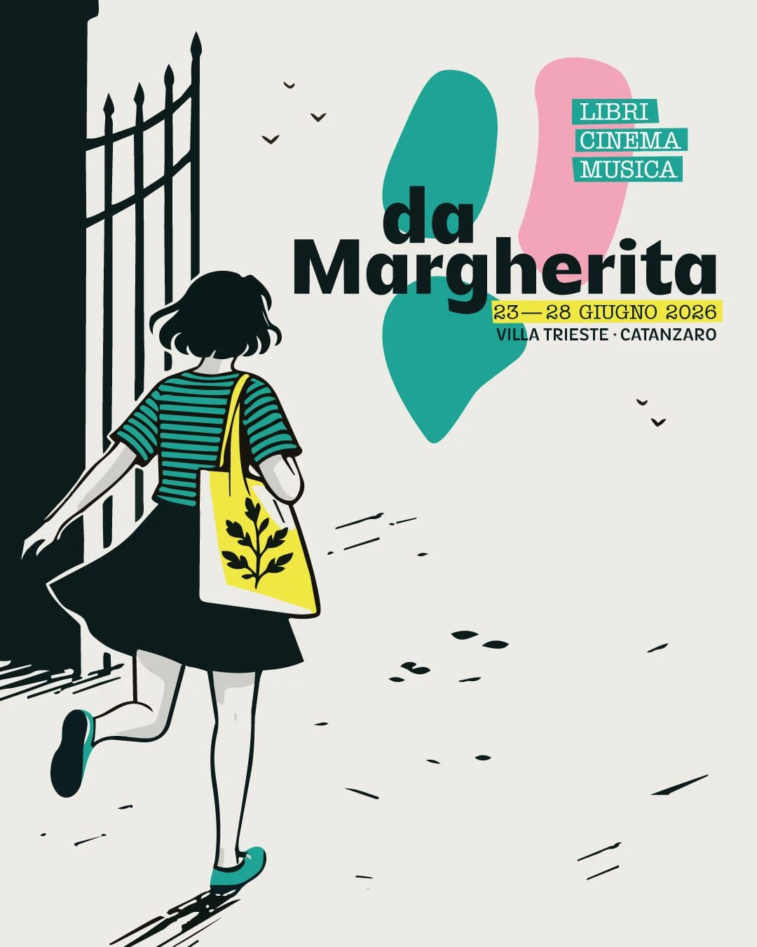 Ritorna #daMargherita: dal 23 al 28 giugno tra libri, musica e cinema sotto le stelle nel cuore di Catanzaro