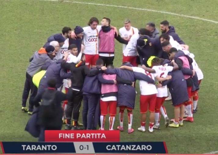 images TARANTO vs CATANZARO: 0-1 finale. Le Aquile espugnano lo "Iacovone" e ottengono la sesta vittoria consecutiva