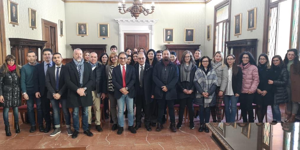 Il saluto del sindaco Abramo ai 24 nuovi dipendenti comunali images Il saluto del sindaco Abramo ai 24 nuovi dipendenti comunali