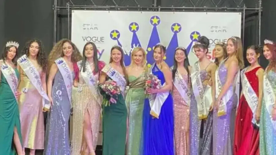 images  Miss Principessa d'Europa, le catanzaresi Andrea Maletta e Giulia Paone Falvo sul podio alla V selezione