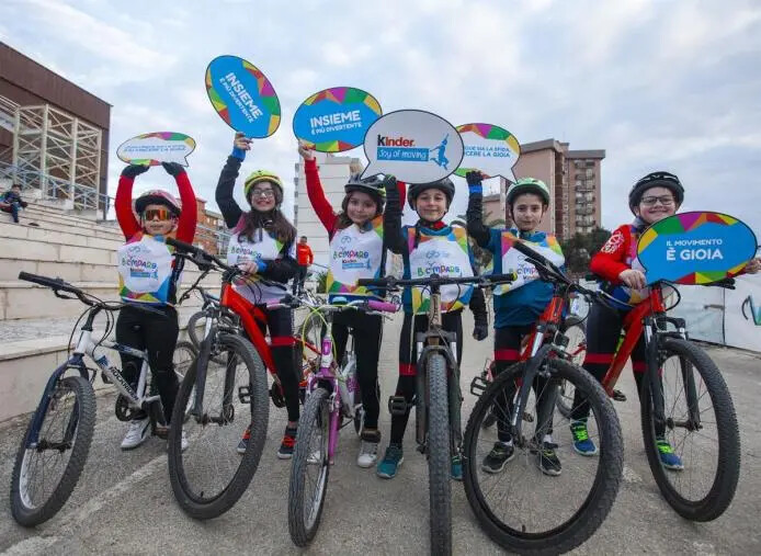 images Tappa a Cosenza per il tour "Bicimparo Joy of Moving 2024"