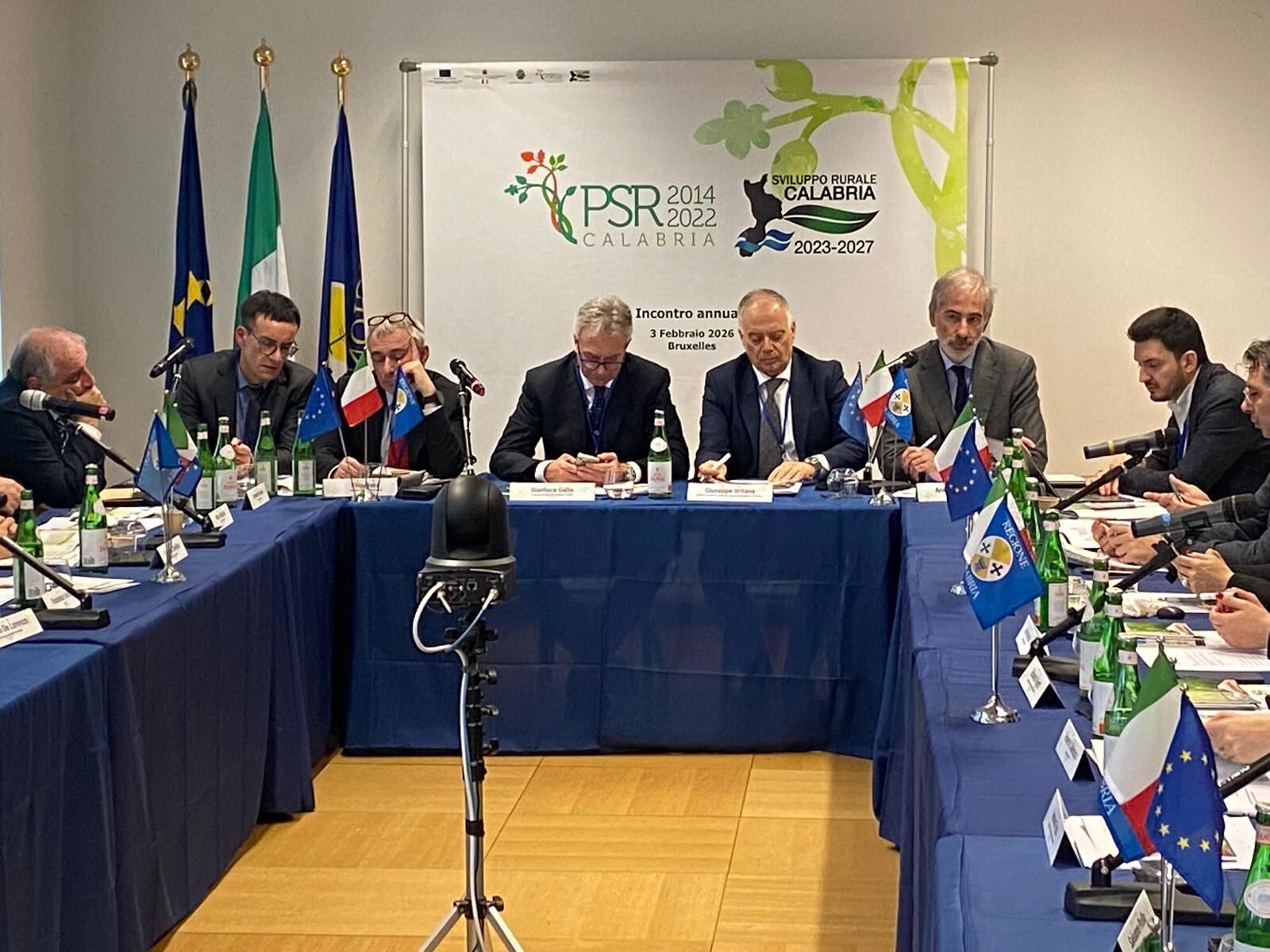 images Programmazione agricola regionale, confronto a Bruxelles: risultati oltre la media nazionale