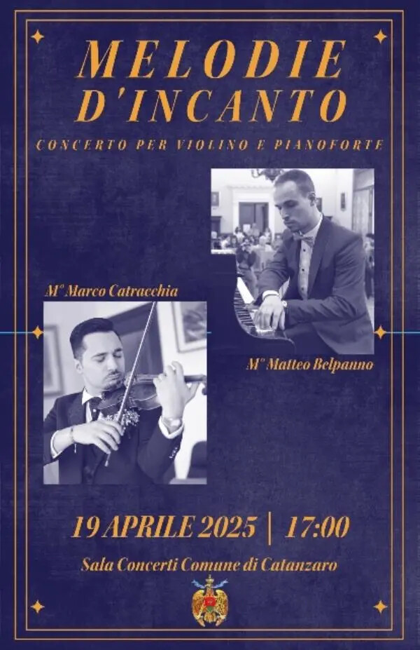 “Melodie d’Incanto”: Belpanno e Catracchia regalano al pubblico di Catanzaro un pomeriggio di emozioni in musica images “Melodie d’Incanto”: Belpanno e Catracchia regalano al pubblico di Catanzaro un pomeriggio di emozioni in musica