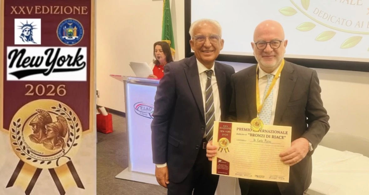     A Carlo Parisi il Premio Bronzi di Riace per il Giornalismo a New York