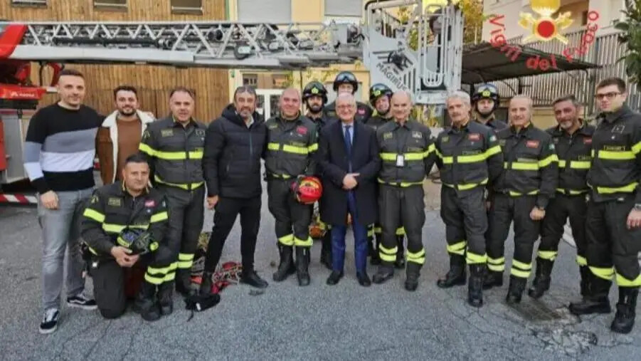 images Il neo Prefetto di Catanzaro in visita al Comando dei Vigili del Fuoco