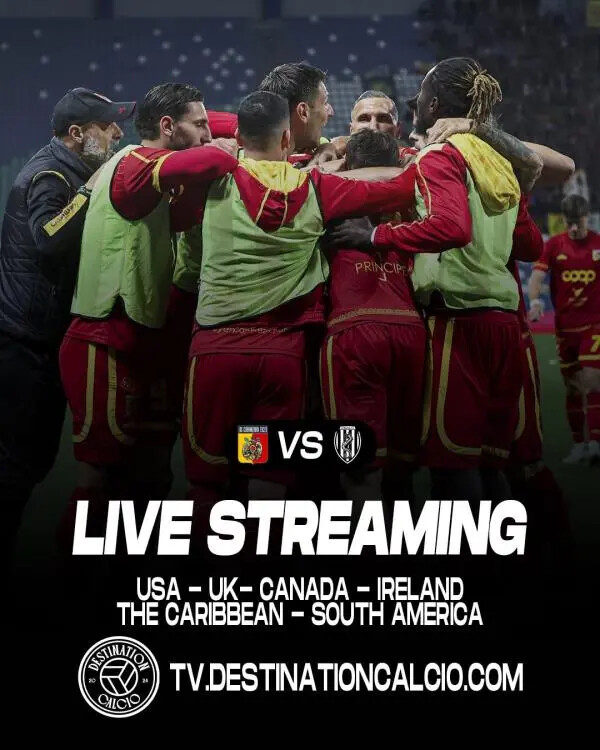 images Catanzaro-Cesena gratis in streaming per i tifosi all’estero