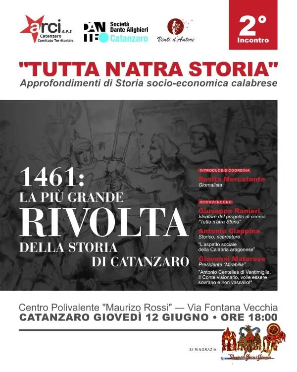 images A Catanzaro torna l’appuntamento con “Tutta n’atra storia” 