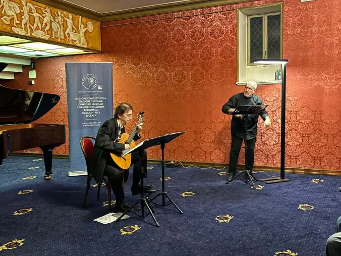 Ama Calabria, a Lamezia l'entusiasmante concerto del duo Puddu - Violini images Ama Calabria, a Lamezia l'entusiasmante concerto del duo Puddu - Violini