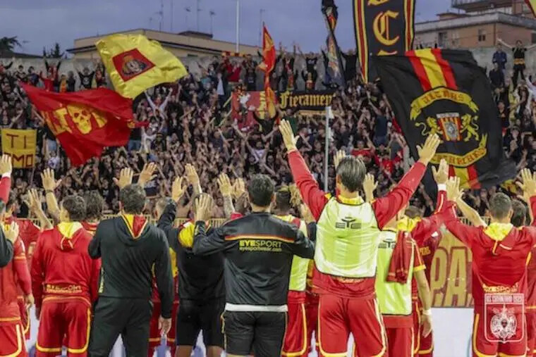 images Il corsivo giallorosso, due acuti delle Aquile: quello di Pompetti e l'altro di Iemmello