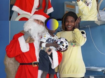 images La Scuola Calcio ACD di Lamezia Terme porta sorrisi ai piccoli pazienti dell’Ospedale