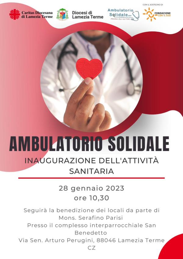 images A Lamezia nasce l'Ambulatorio Sociale: un prezioso servizio per chi è in difficoltà