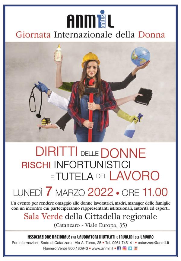 L'Anmil presenta uno studio sulle donne lavoratrici: appuntamento in Cittadella lunedì 7 marzo
 images L'Anmil presenta uno studio sulle donne lavoratrici: appuntamento in Cittadella lunedì 7 marzo