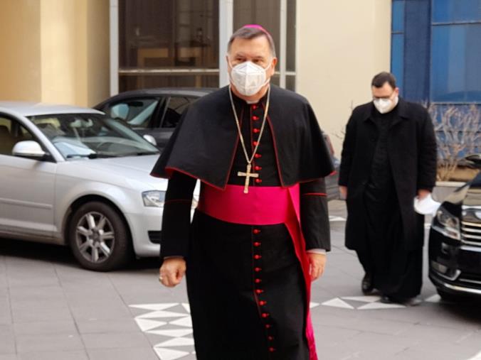 images Squillace, l'arcivescovo Maniago "inaugura" la restaurata cappella di Sant'Agazio in Basilica