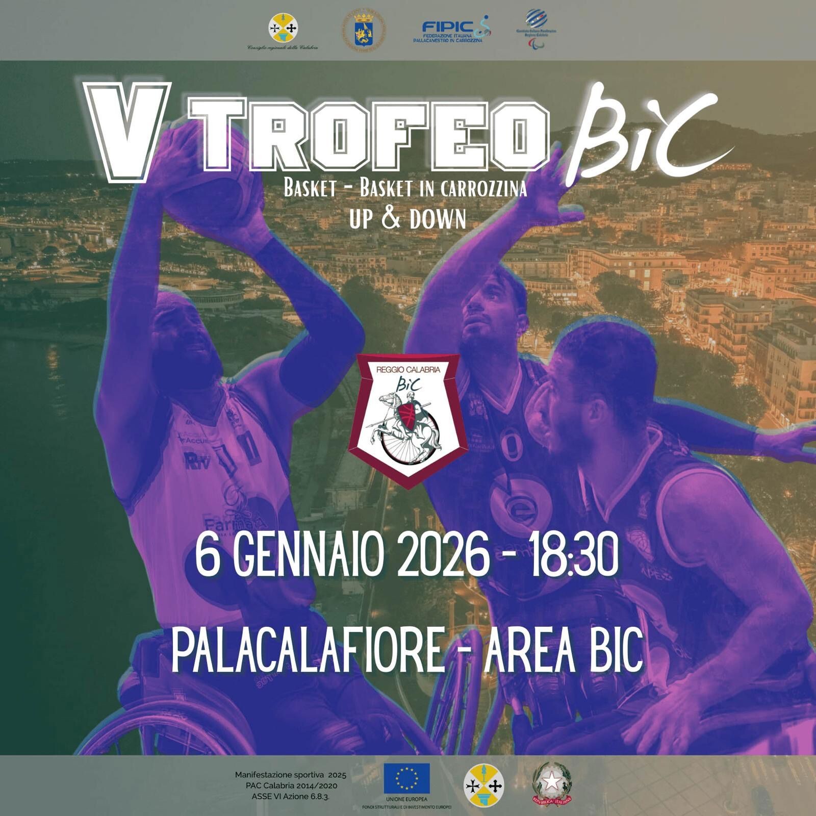images Reggio Calabria, il 6 gennaio al Palacalafiore torna il Trofeo BIC: sport, aggregazione e cultura alla V edizione

