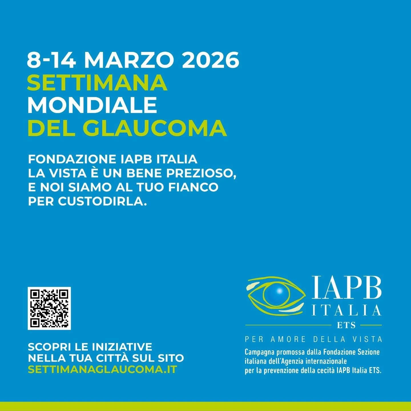 Settimana Mondiale del Glaucoma: a Catanzaro l’UICI promuove prevenzione e screening gratuiti