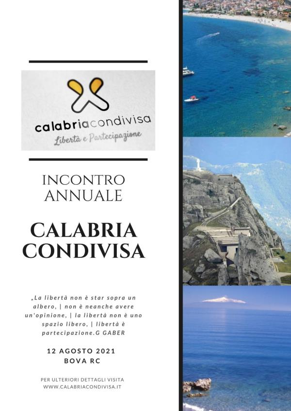 images Domani a Bova l’incontro annuale di Calabria condivisa