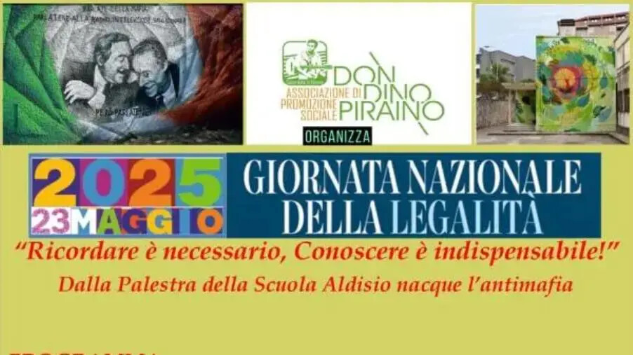 images Il 23 maggio giornata nazionale della legalità, a Catanzaro l'iniziativa "dalla palestra della
Scuola Aldisio nacque l’antimafia"
