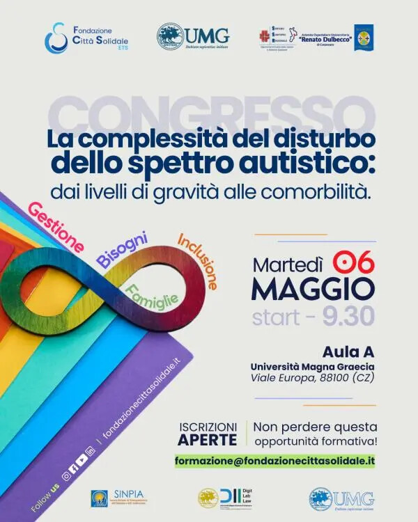 images Catanzaro,  UMG e Fondazione Città Solidale ancora insieme per l’Autismo