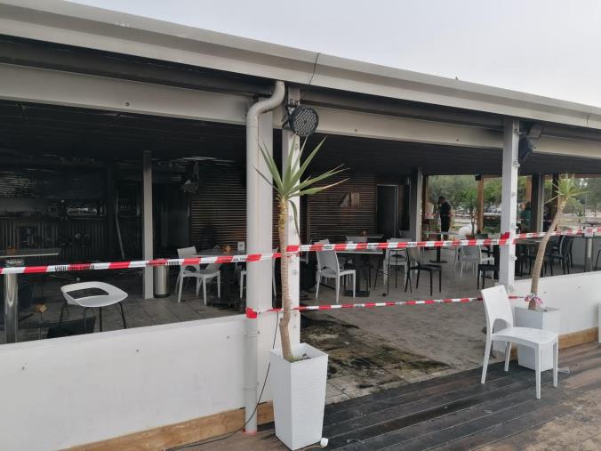 Lido in fiamme nel Catanzarese, indagano i carabinieri  images Lido in fiamme nel Catanzarese, indagano i carabinieri